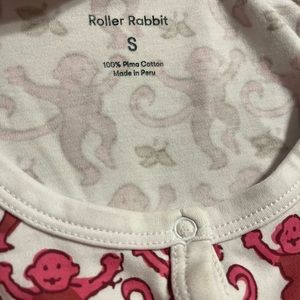 Roller Rabbit pajamas size small excellent condition